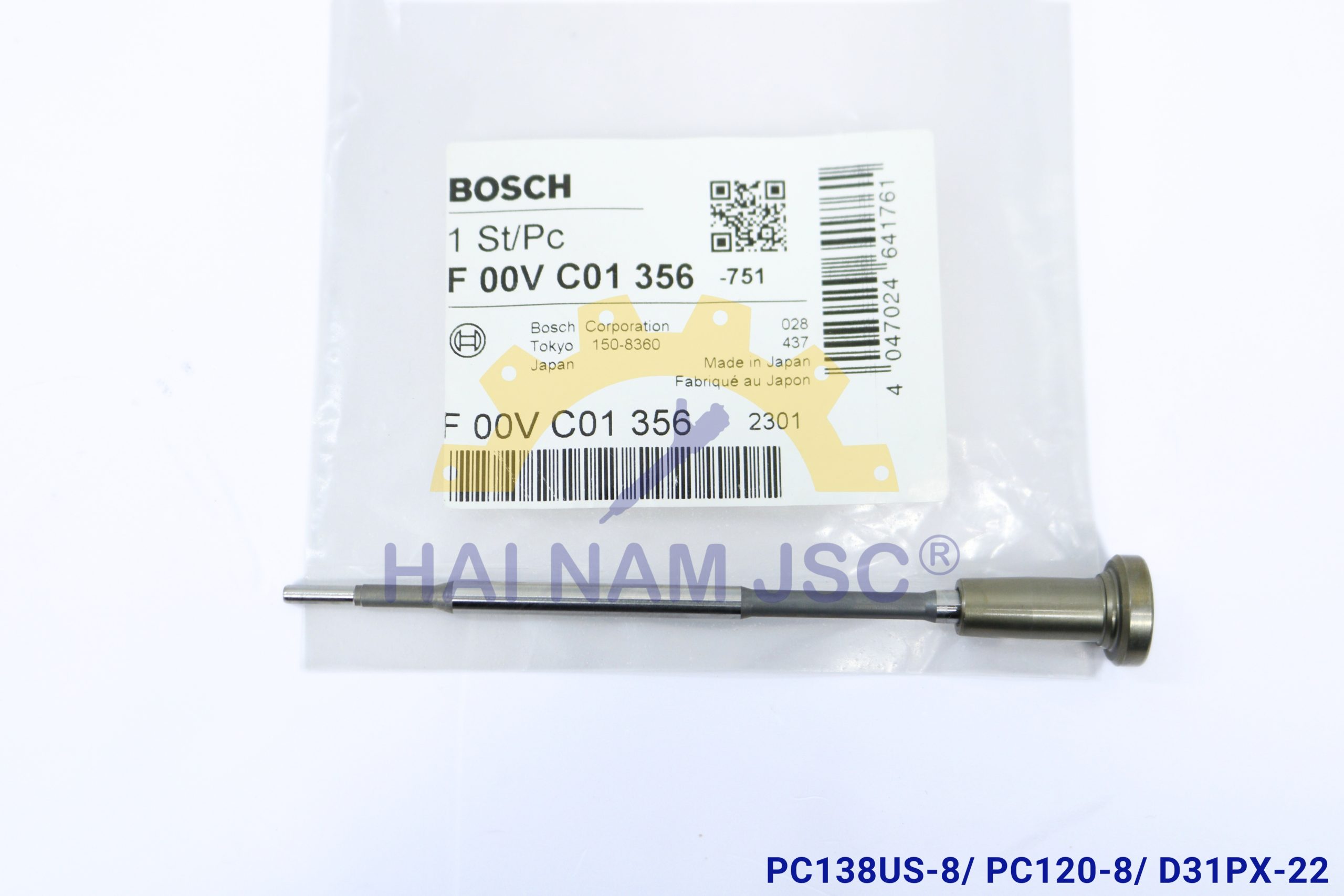 Bộ van kim Bosch PC138US-8 / PC120-8 / D31PX-22 - Hình ảnh 2
