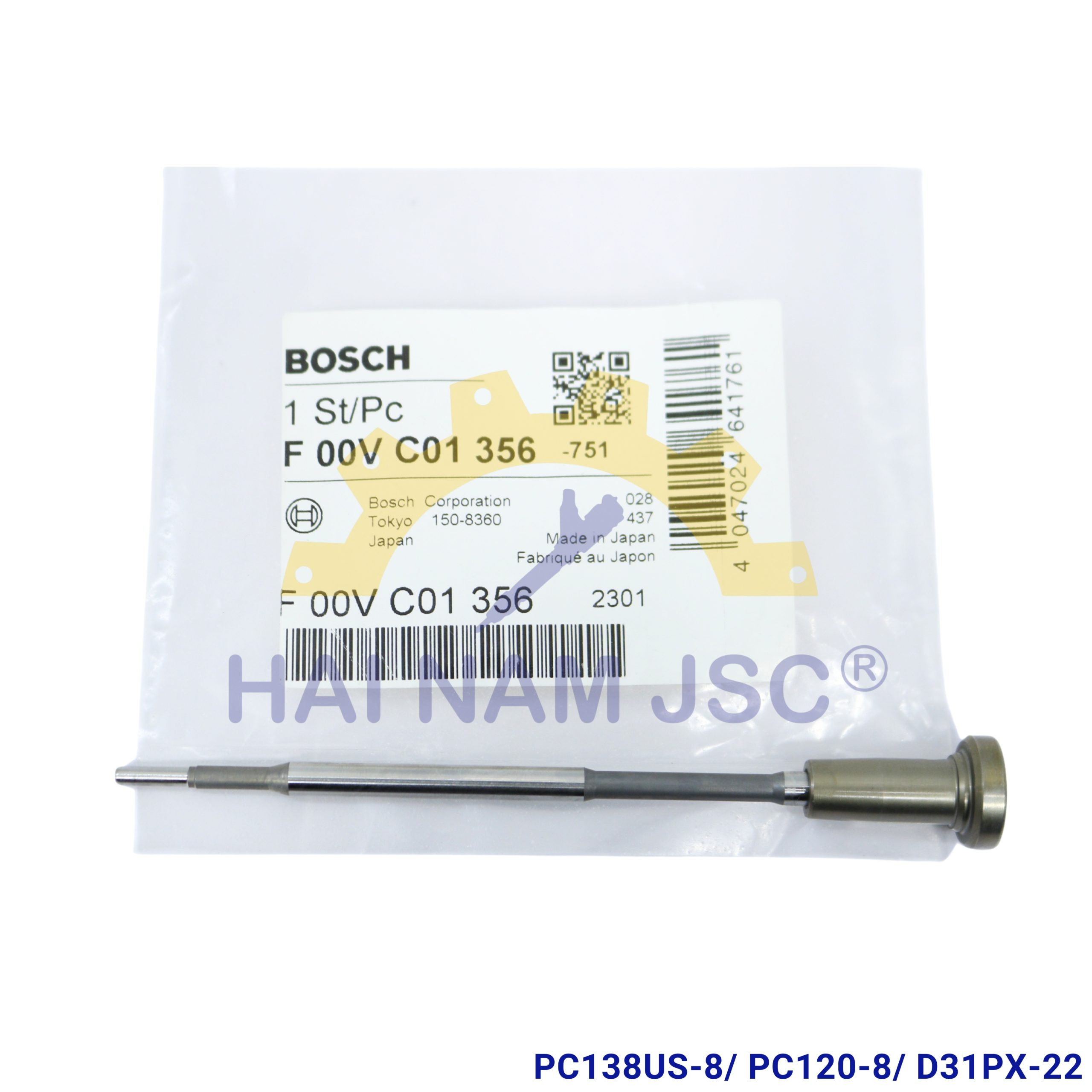 Bộ van kim Bosch PC138US-8 / PC120-8 / D31PX-22