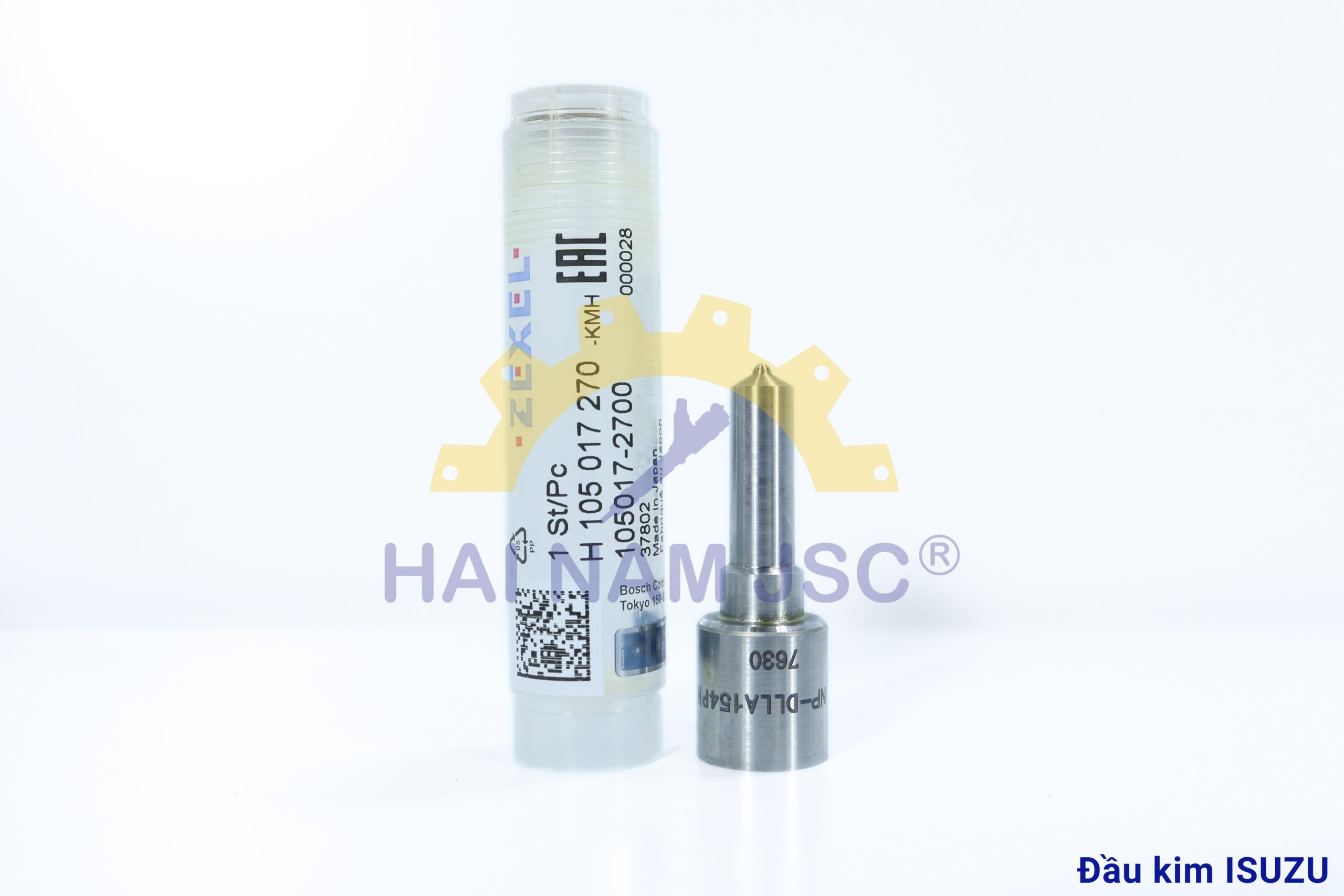 Đầu kim phun ISUZU – Bosch | H105017270-KMH / 105017-2700 / NP-DLLA154PN270 - Ảnh 3