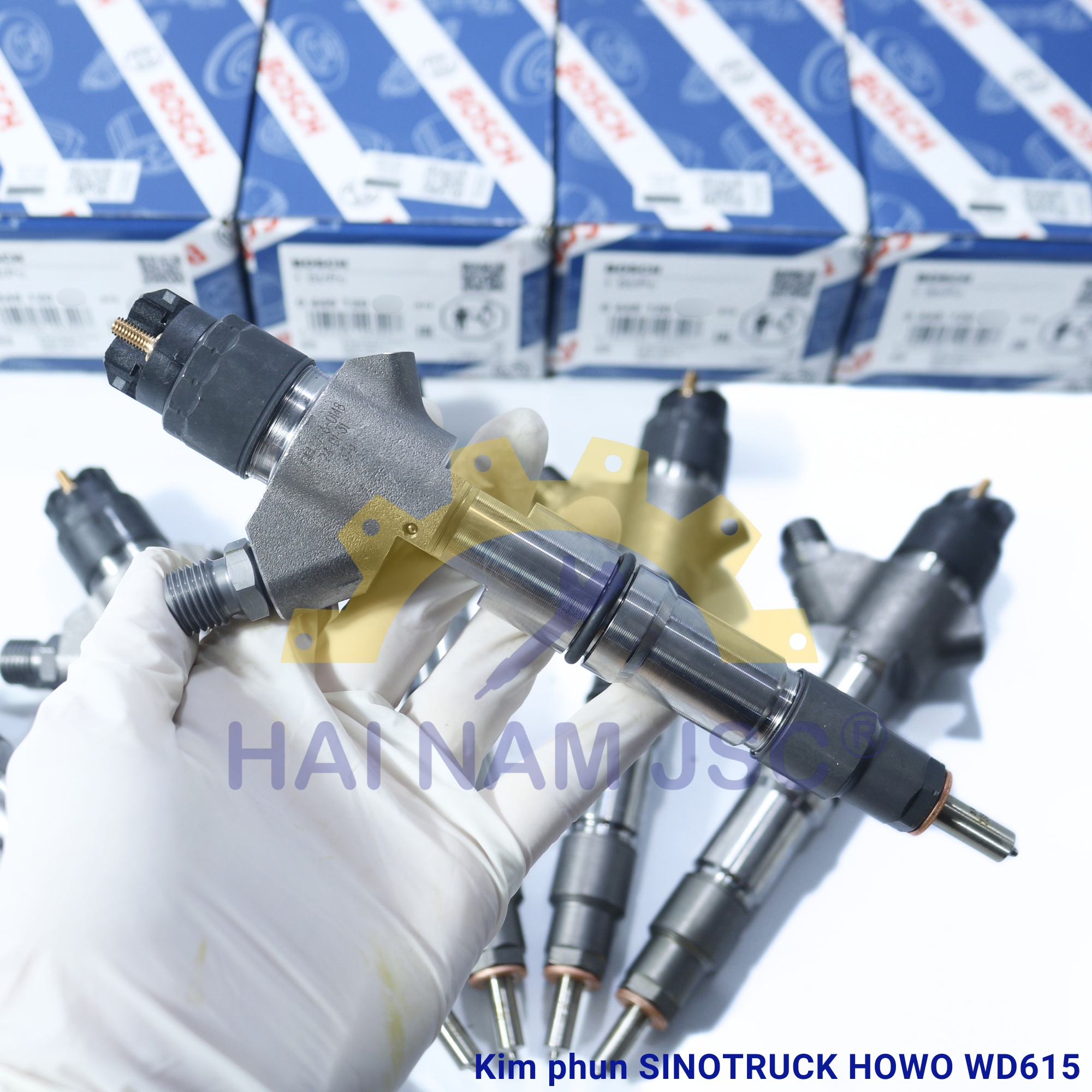 Kim phun Sinotruck Howo WD615