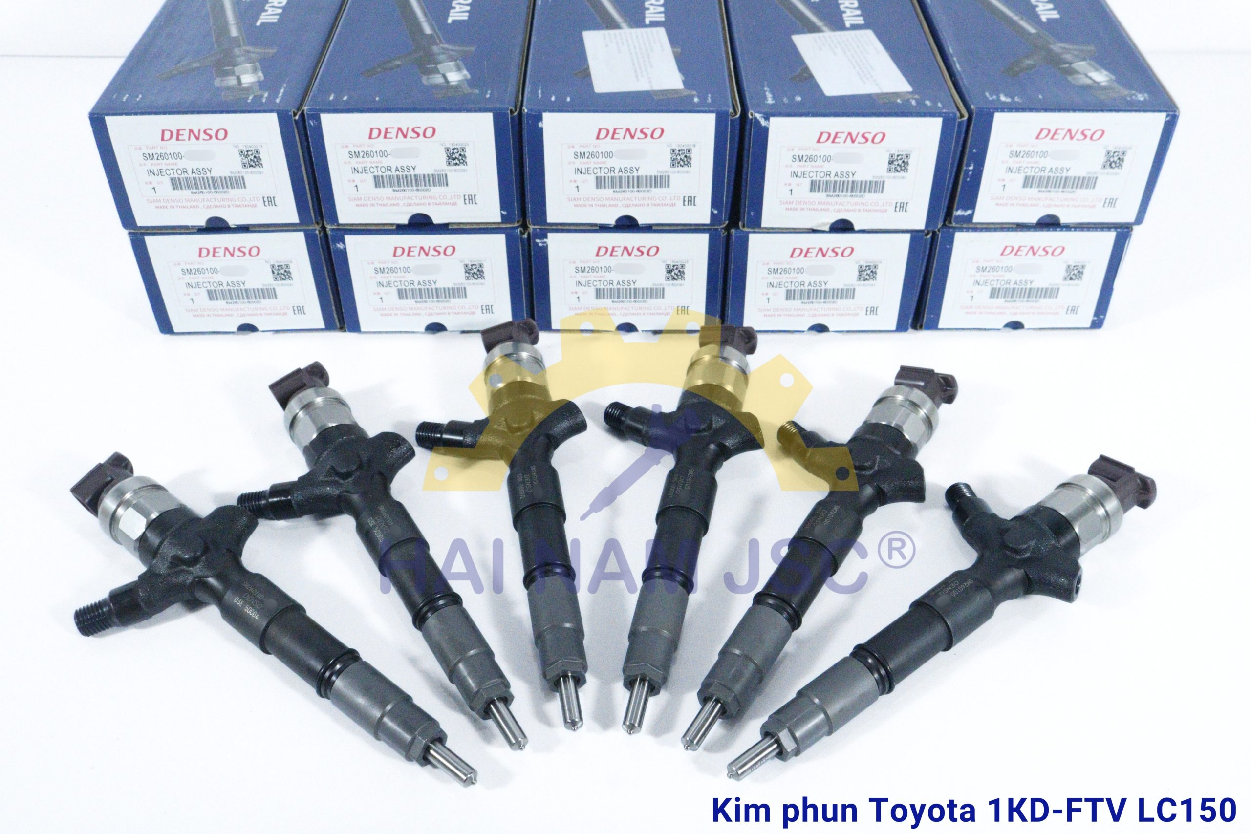 Kim phun Denso 1KD-FTV LC150 SM260100-60002D | Hải Nam Jsc - Hình ảnh 2