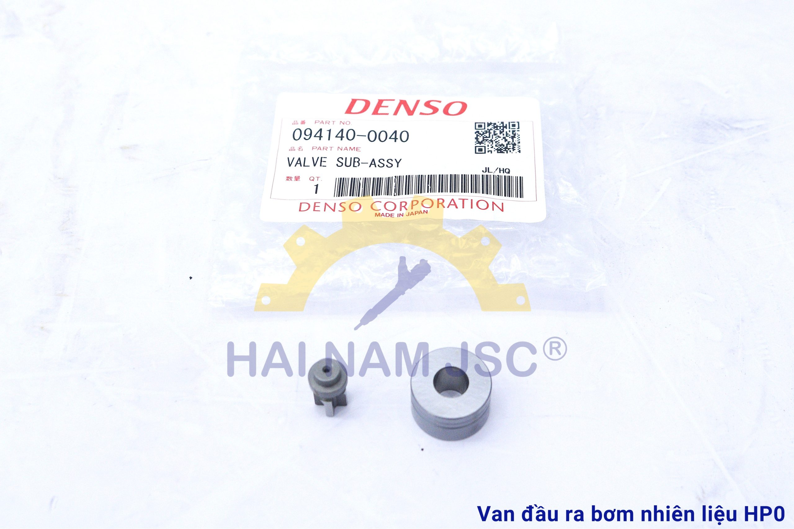 Van đầu ra bơm cao áp HP0 Denso 094140-0040 | Hải Nam Jsc - Ảnh 2