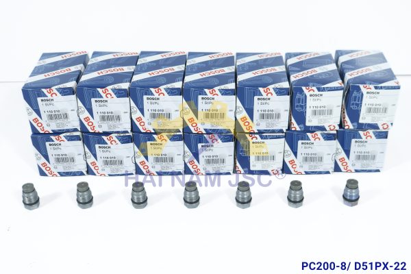 Van Giới Hạn Áp Suất Thanh Rail Bosch PC200-8 D51PX-22 DX140W DX300 | Hải Nam Jsc - Hình ảnh 5