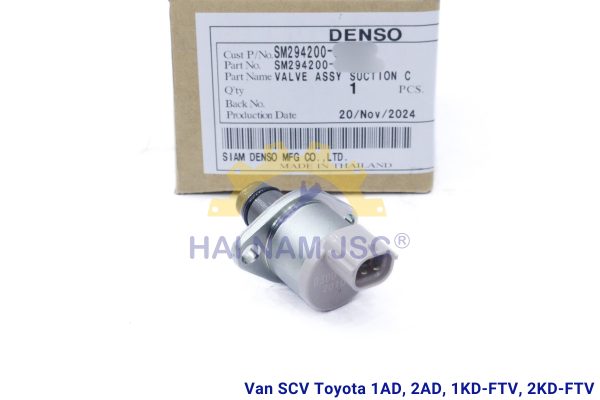 Van SCV Bơm Cao Áp Denso Toyota 1AD/ 2AD/ 1KD-FTV/ 2KD-FTV - Hình ảnh 3